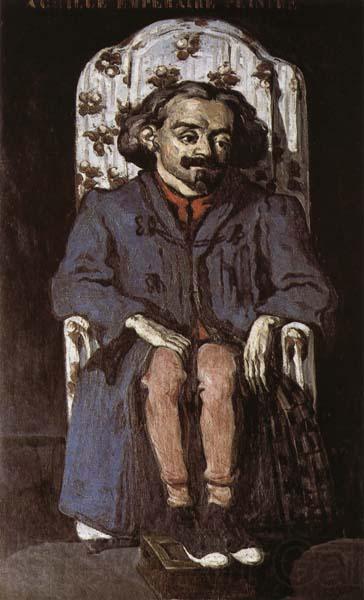 Paul Cezanne Portrait of Achille Emperaire Norge oil painting art